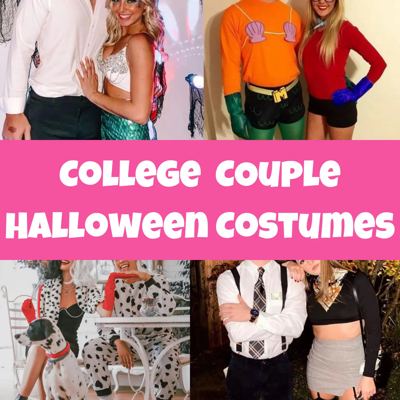 College couple Halloween costumes
