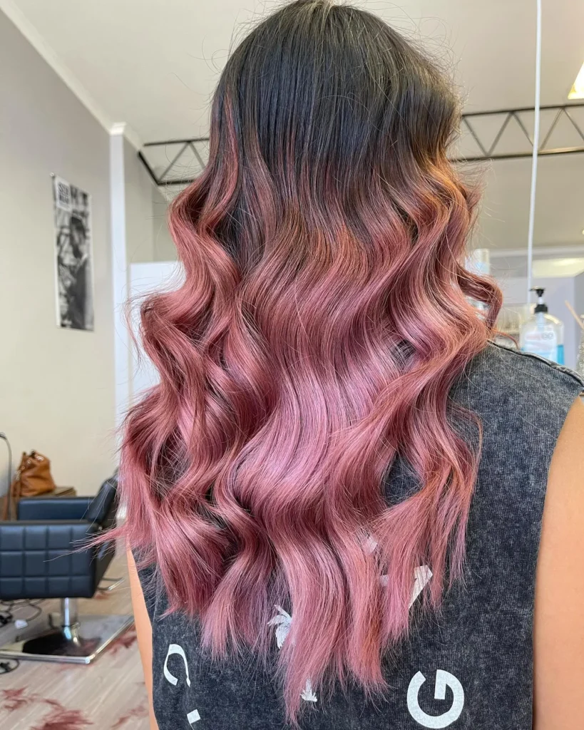 pink ombre hair
