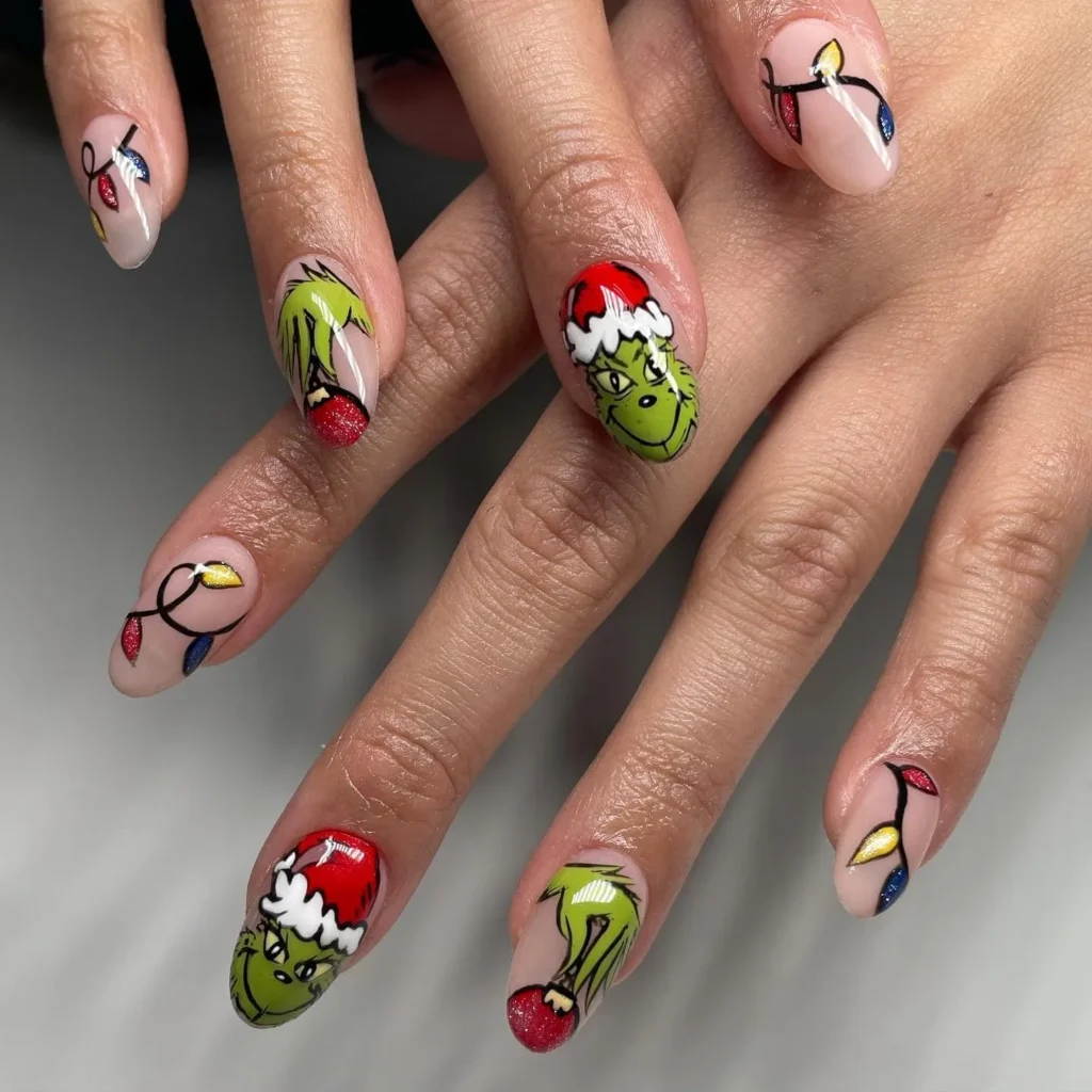 The Grinch Nails