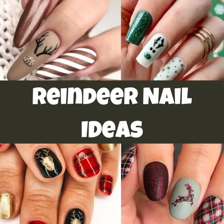 Cutest Reindeer Nails and Ideas for a Merry Manicure!