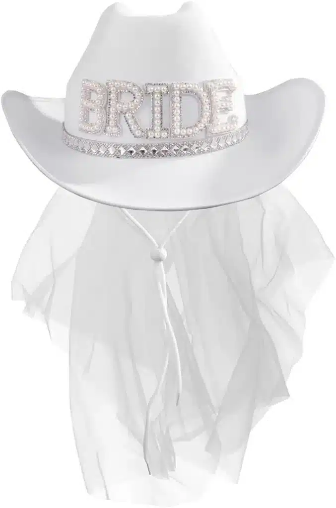 cowboy bachelorette party hat