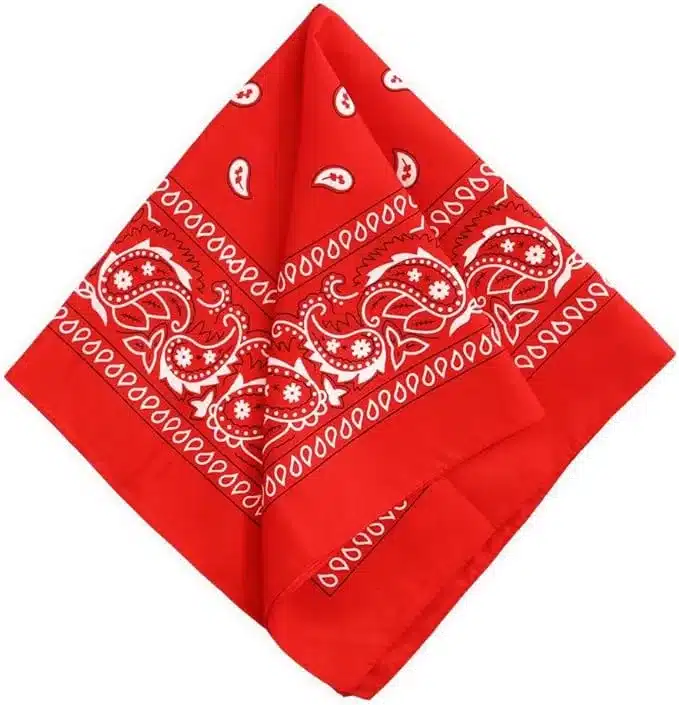 red handkerchief for Nashville bachelorette party
